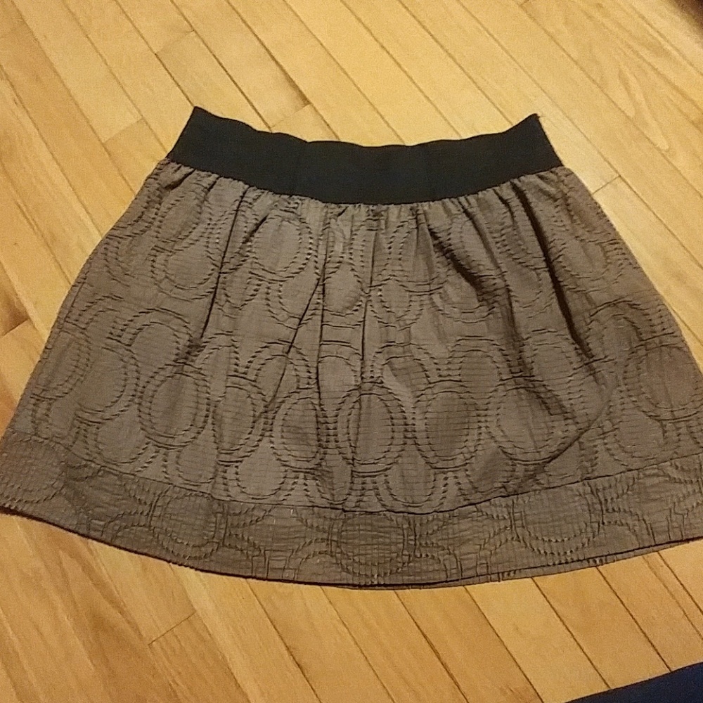 Simply Vera by Vera Wang embossed skirt